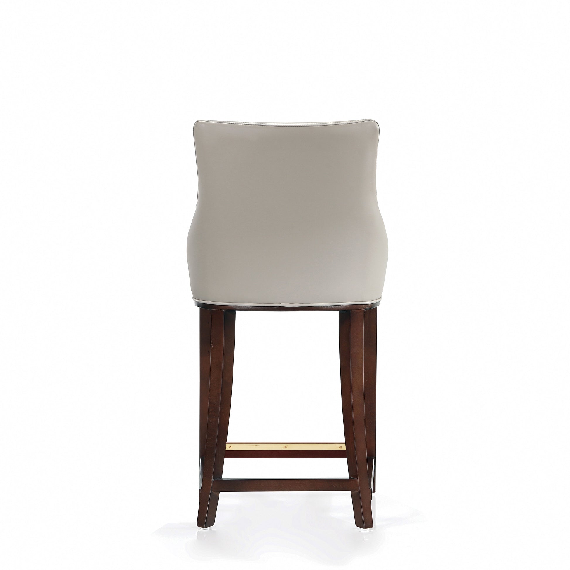 Shubert Counter Stool in Light Grey (set of 2) - Ornate Home