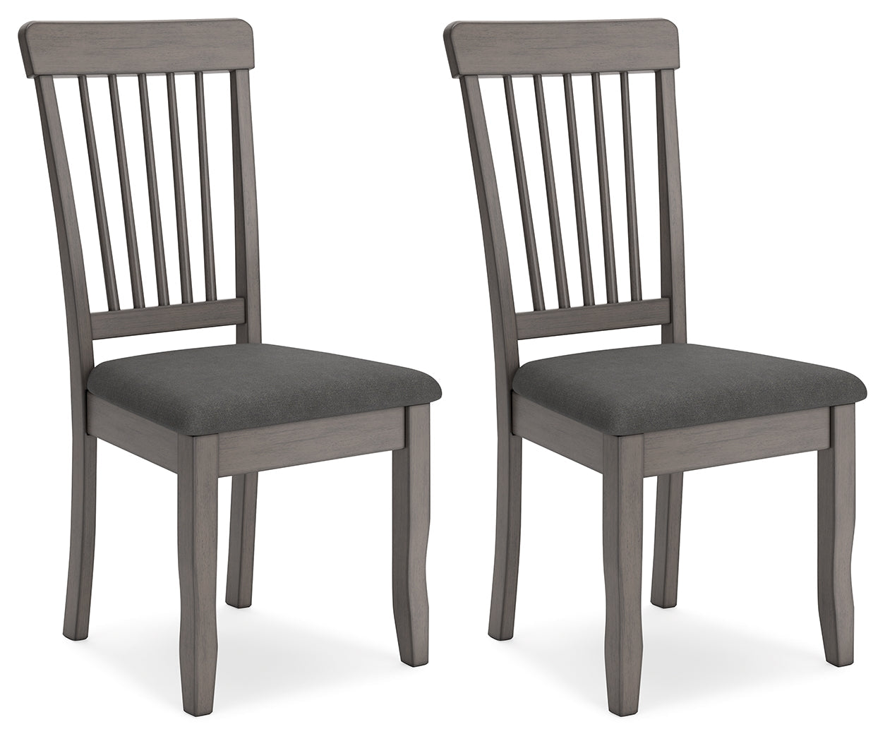 Shullden Gray Dining Table and 2 Chairs- Viva Furn
