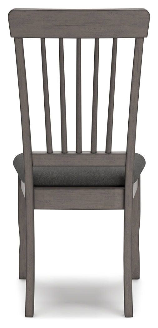 Shullden Gray Dining Table and 2 Chairs- Viva Furn