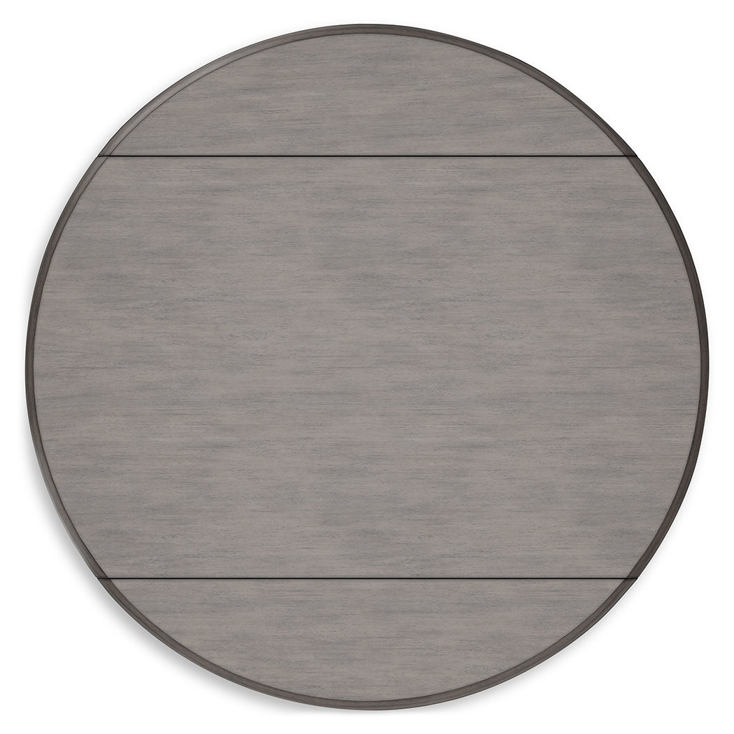 Shullden Gray Dining Table and 2 Chairs- Viva Furn