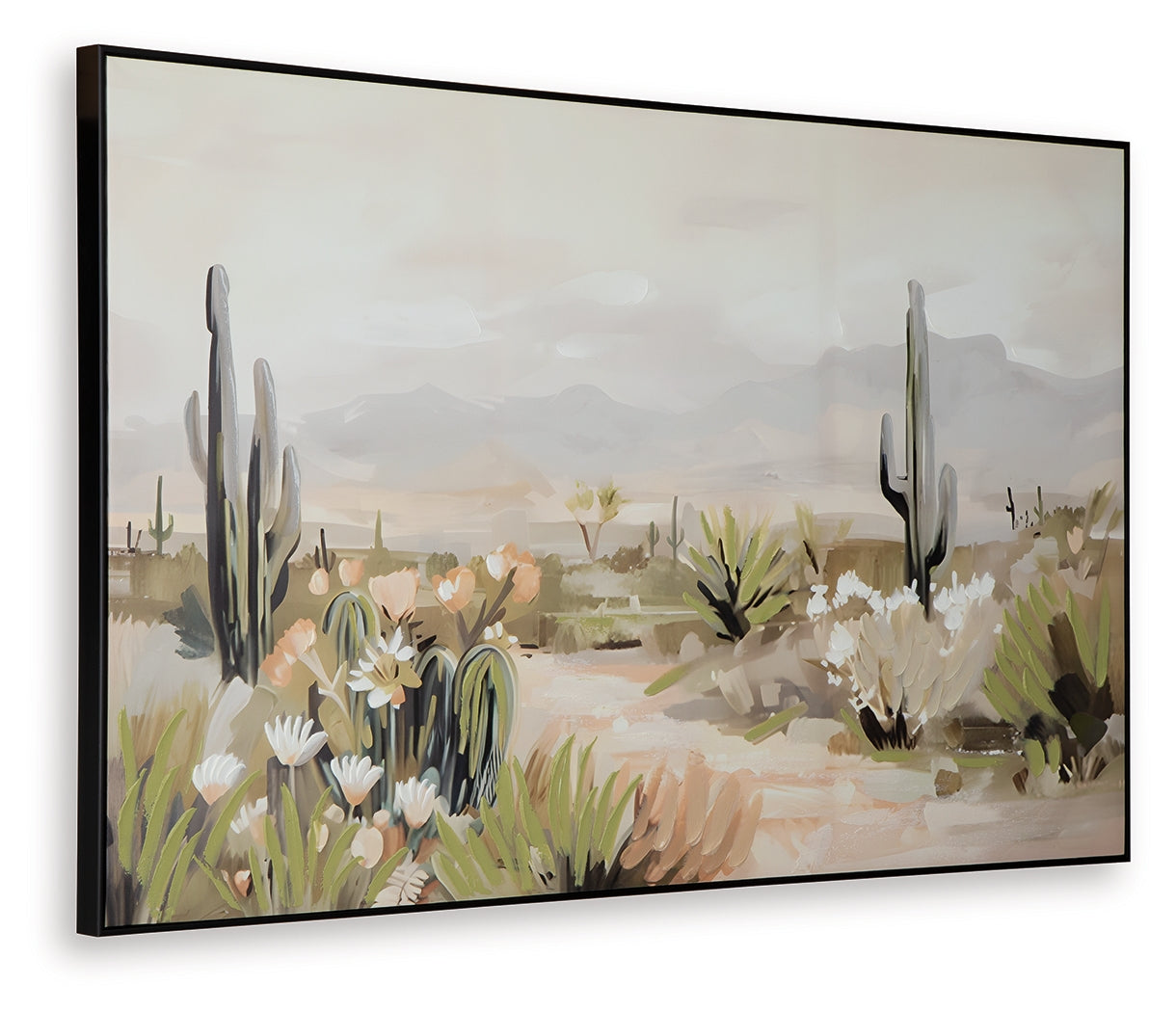 Sidworth Green/Beige/Gray Wall Art- Viva Furn