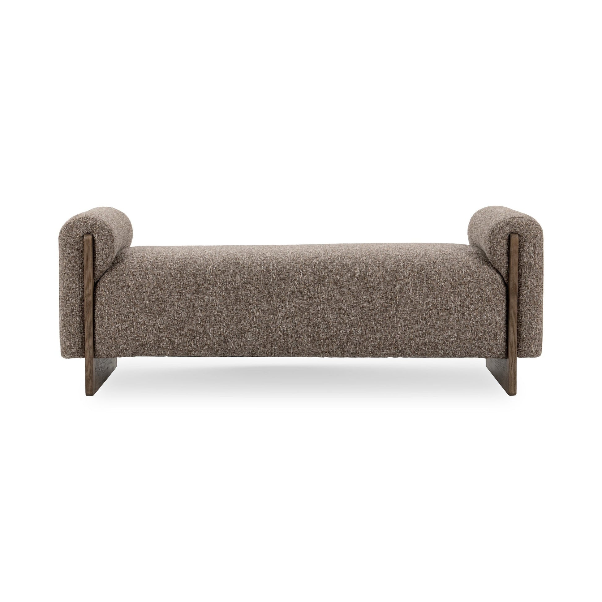 Sierra Bronzed Cocoa Accent Bench - Ornate Home