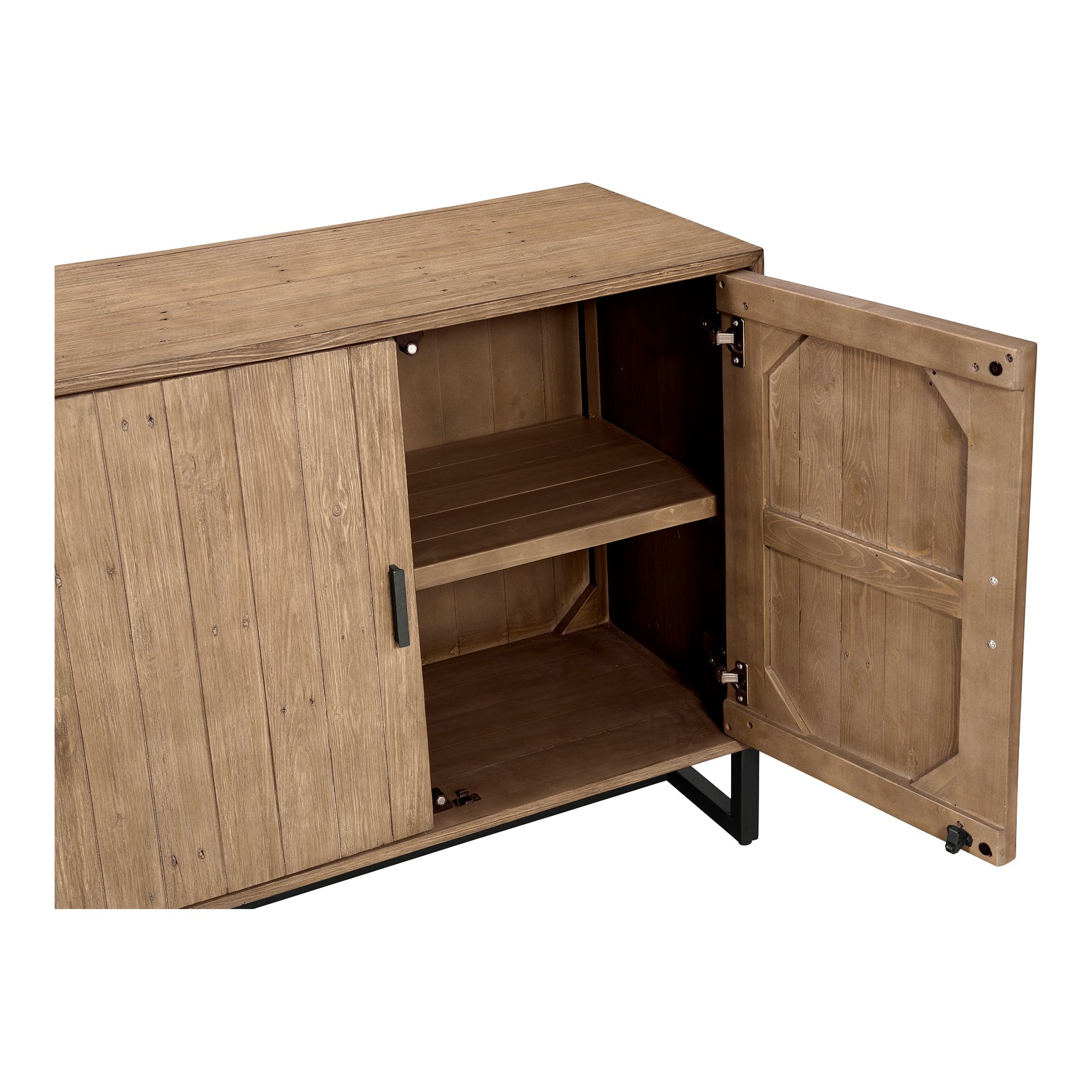 Sierra Natural 2 Door Cabinet - Ornate Home