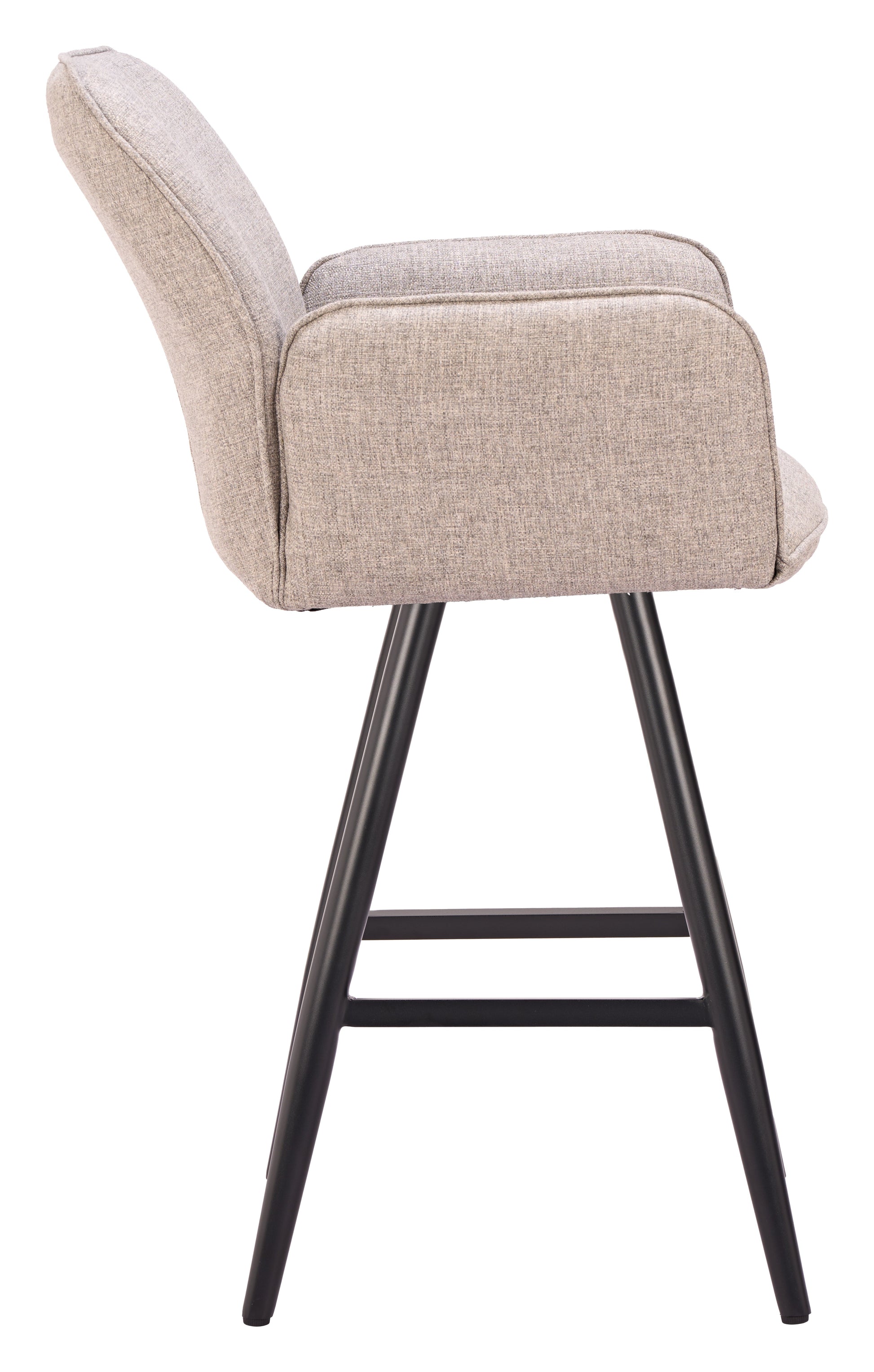 Sieve Beige Outdoor Swivel Barstool - Ornate Home