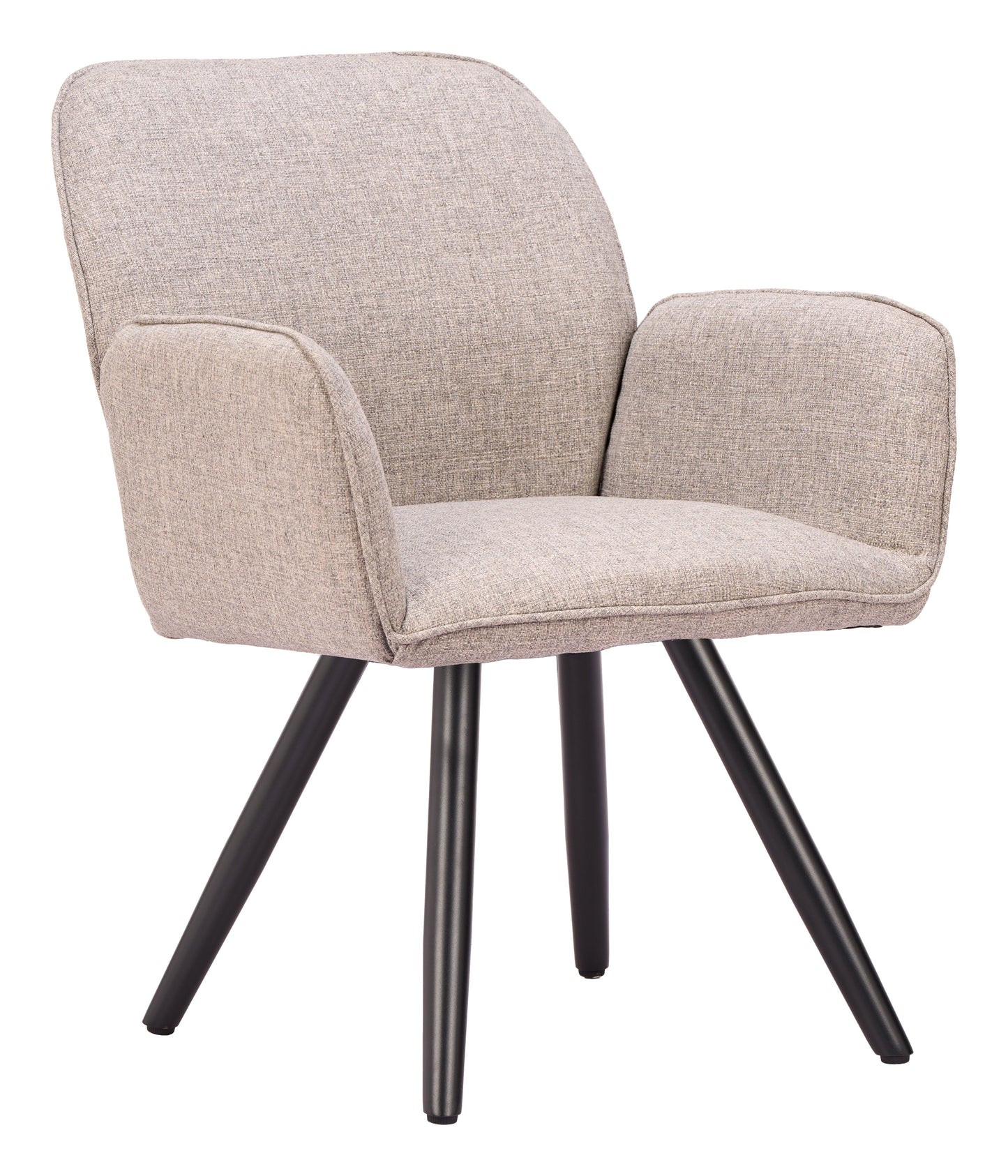 Sieve Beige Outdoor Swivel Dining Chair (Set of 2) - Ornate Home