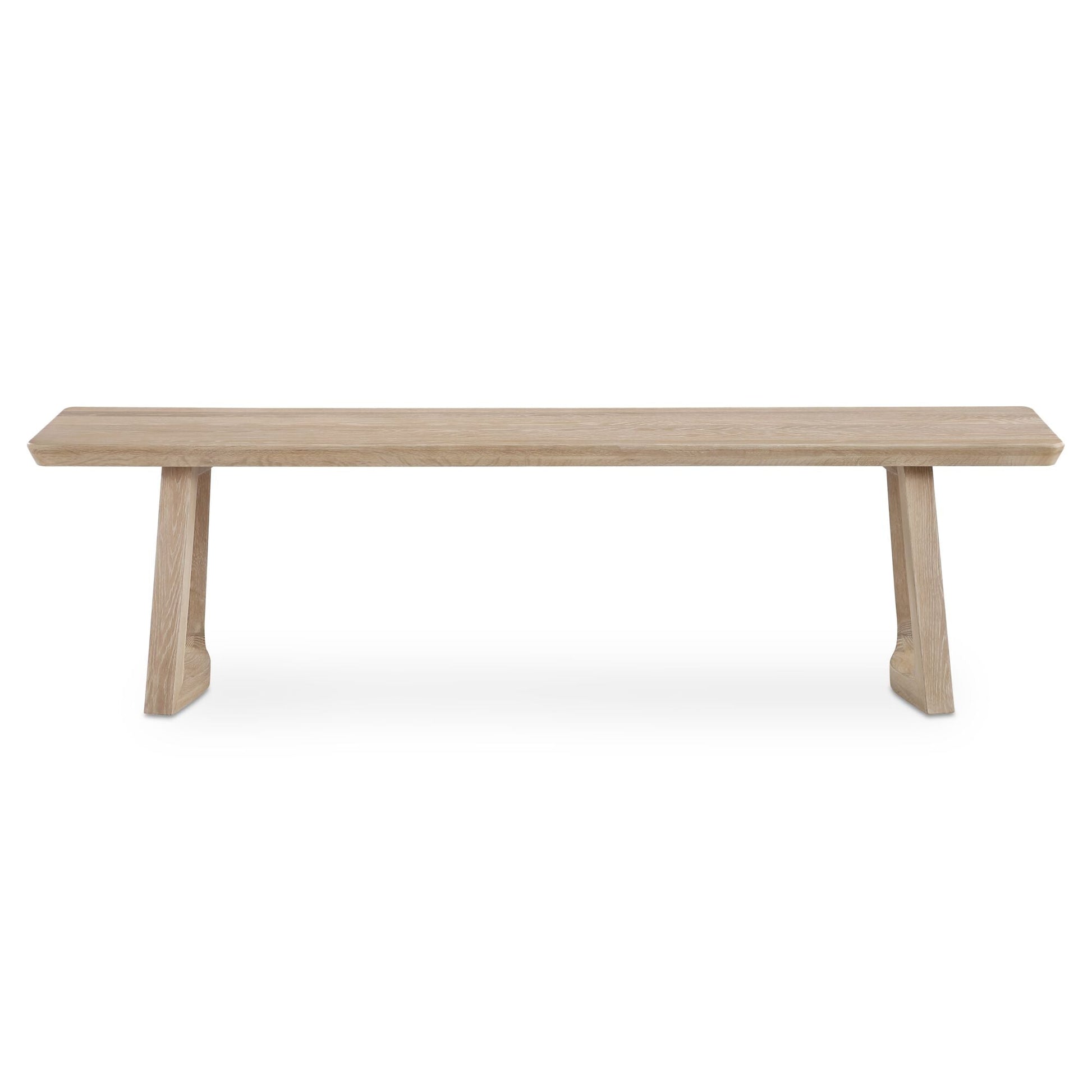 Silas Oak Dining Bench - Ornate Home