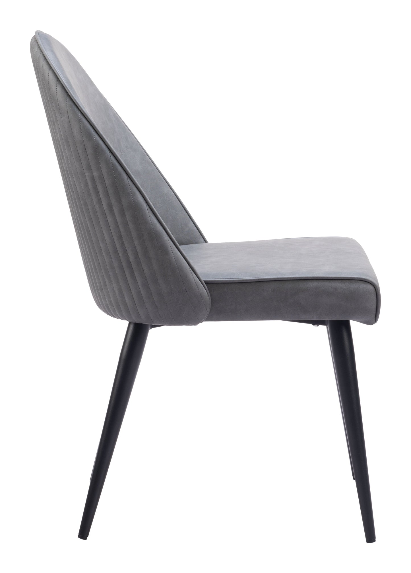 Silloth Gray Armless Dining Chair (Set of 2) - Ornate Home
