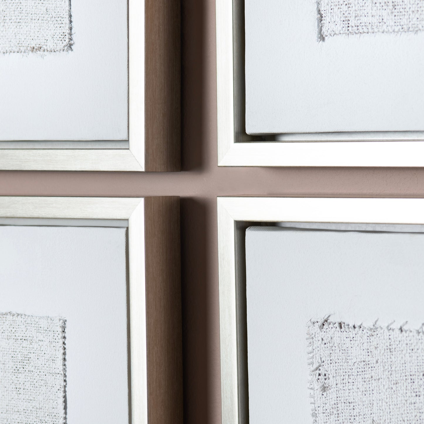 Silver Expressions White Canvas - Ornate Home