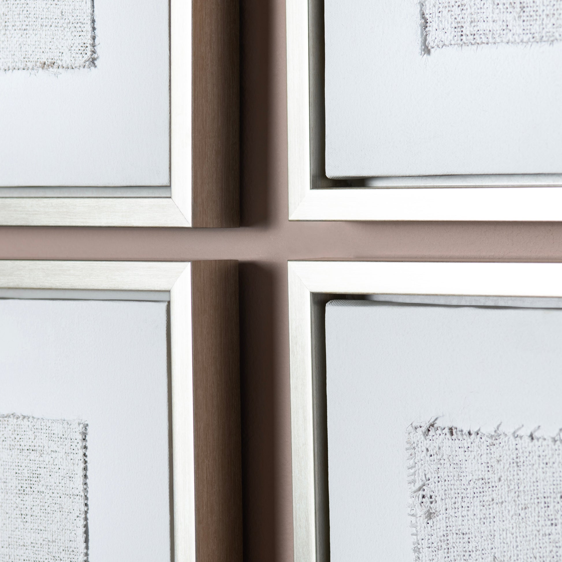 Silver Expressions White Canvas - Ornate Home