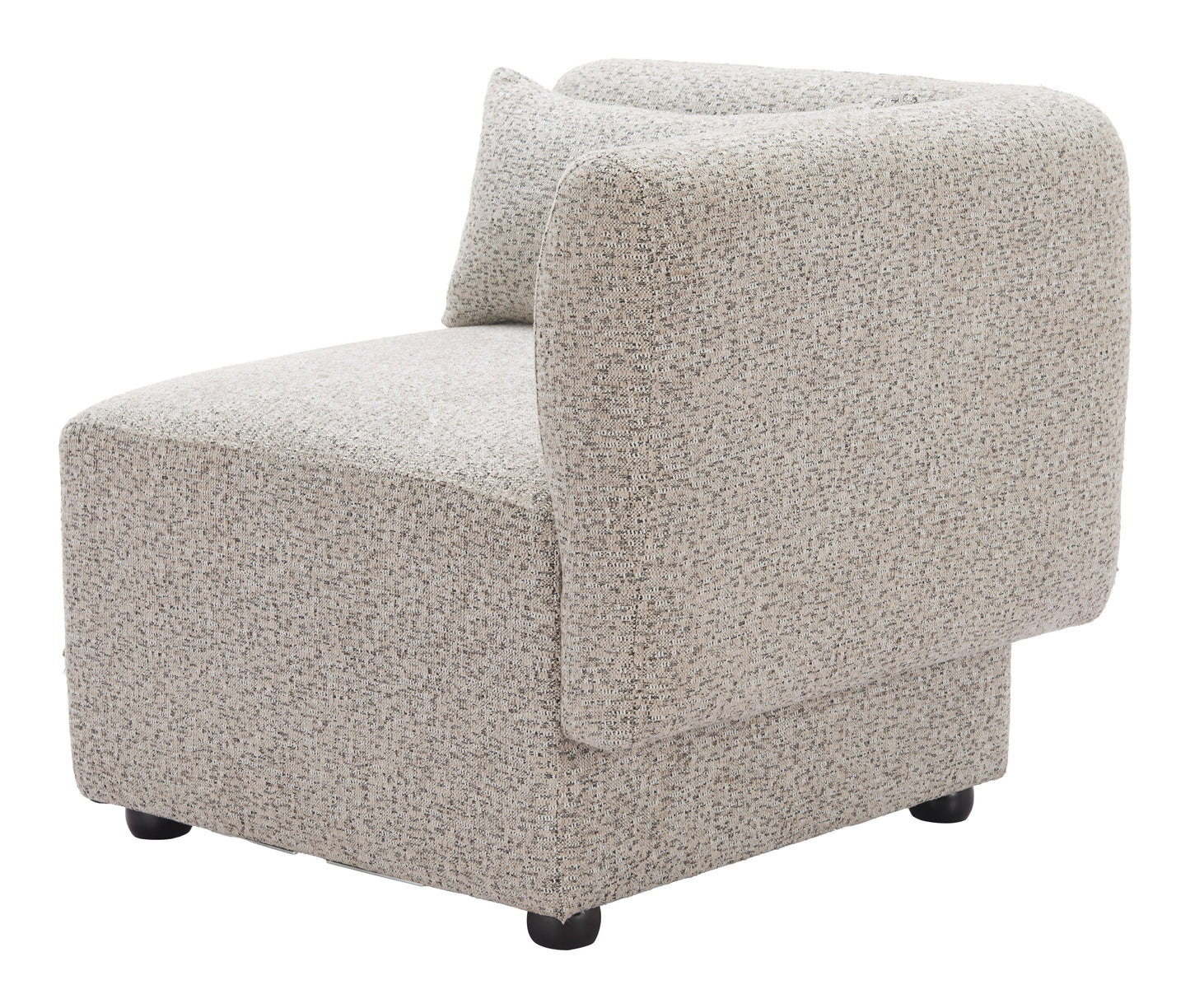 Simu Dune Greige Corner Chair - Ornate Home