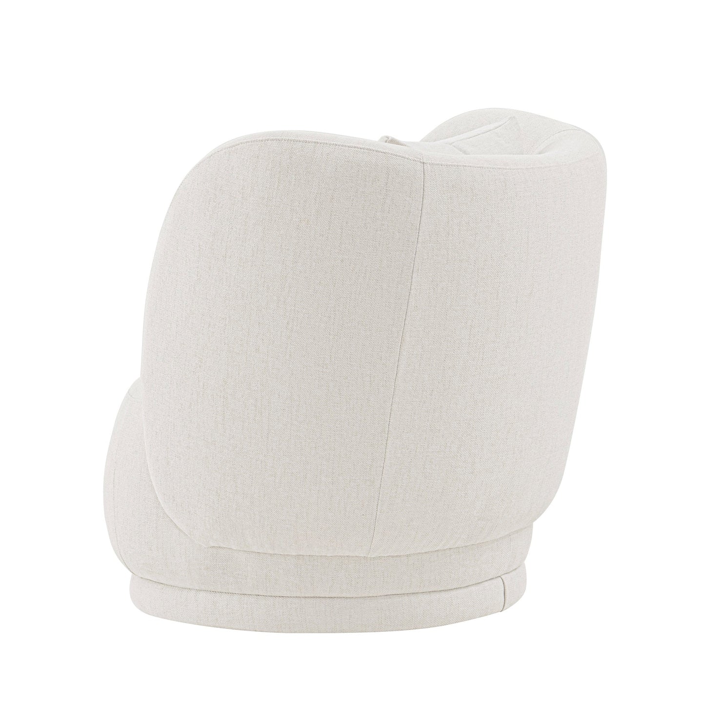 Siri Accent Chair in Cream (set of 2) - Ornate Home