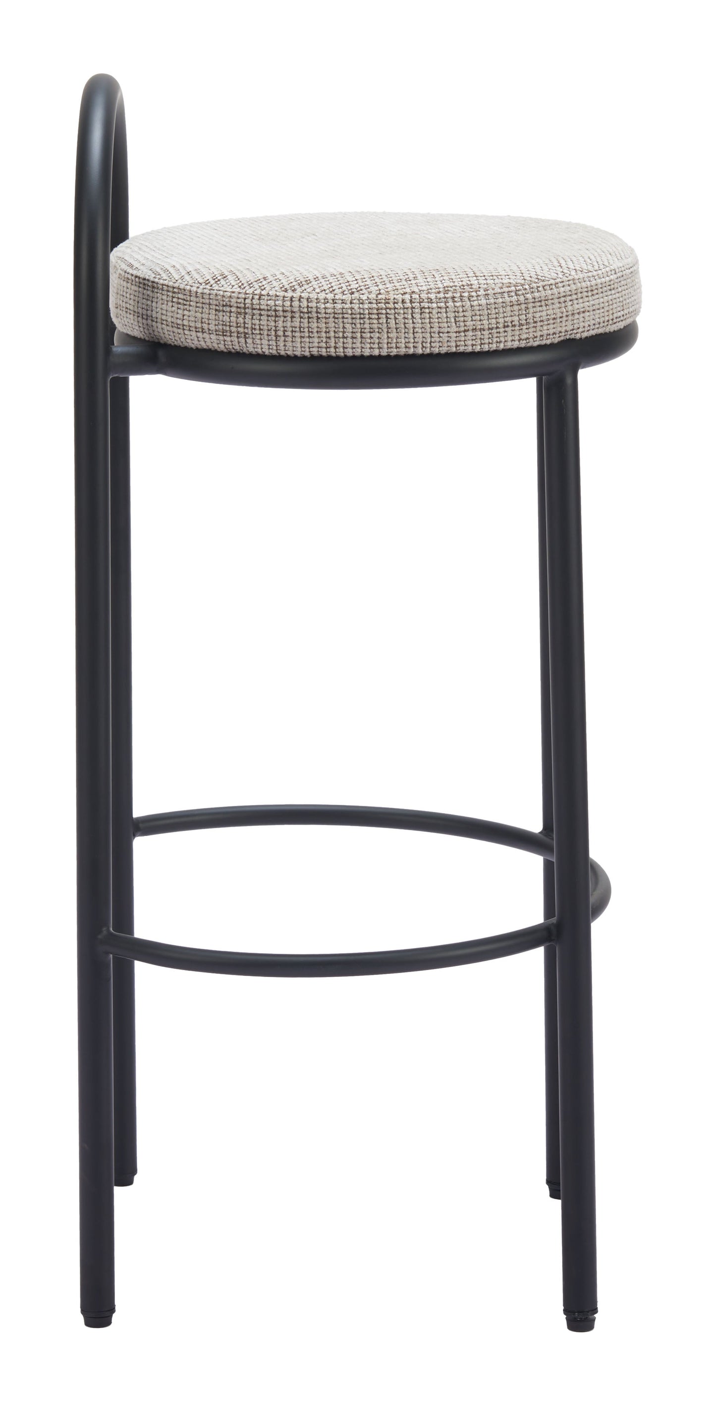 Sisal Beige Tweed Barstool (Set of 2) - Ornate Home