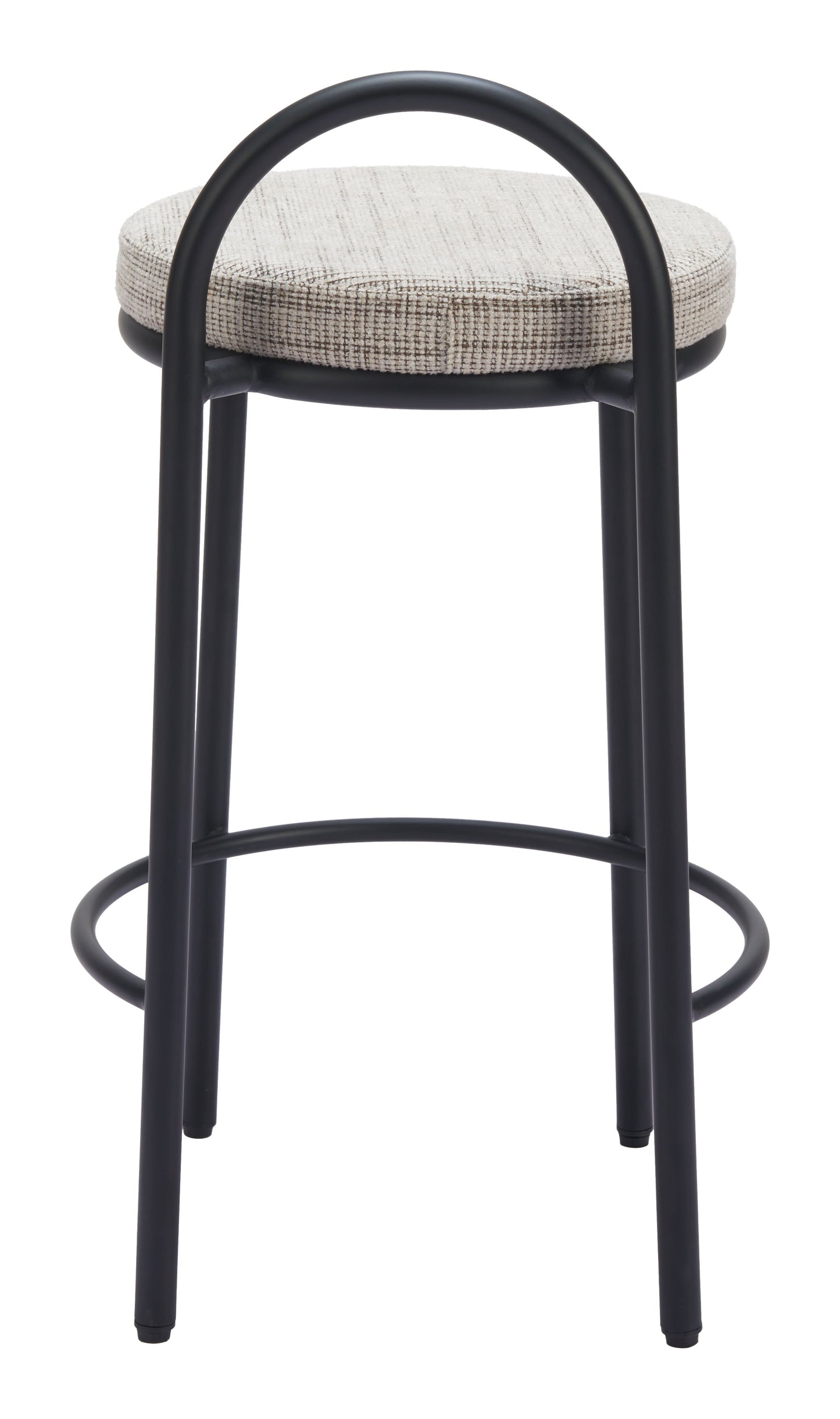 Sisal Beige Tweed Counter Stool (Set of 2) - Ornate Home