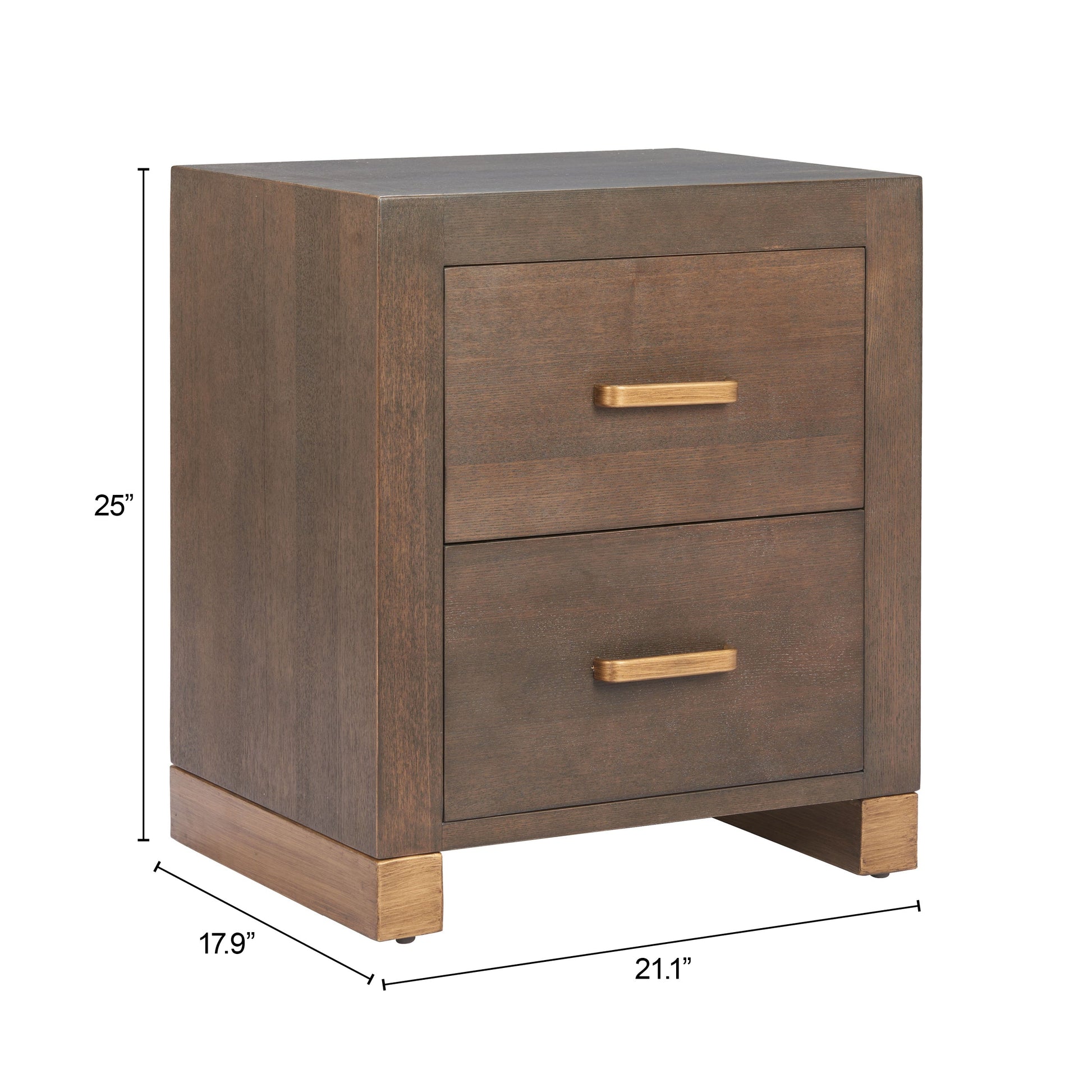 Sivar Espresso Side Table - Ornate Home