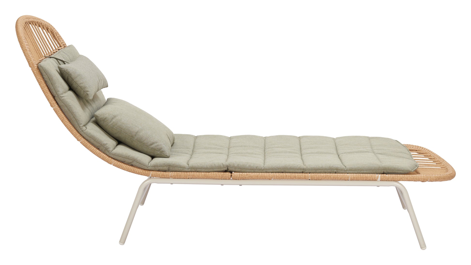 Skim Multicolor Outdoor Chaise Lounge - Ornate Home