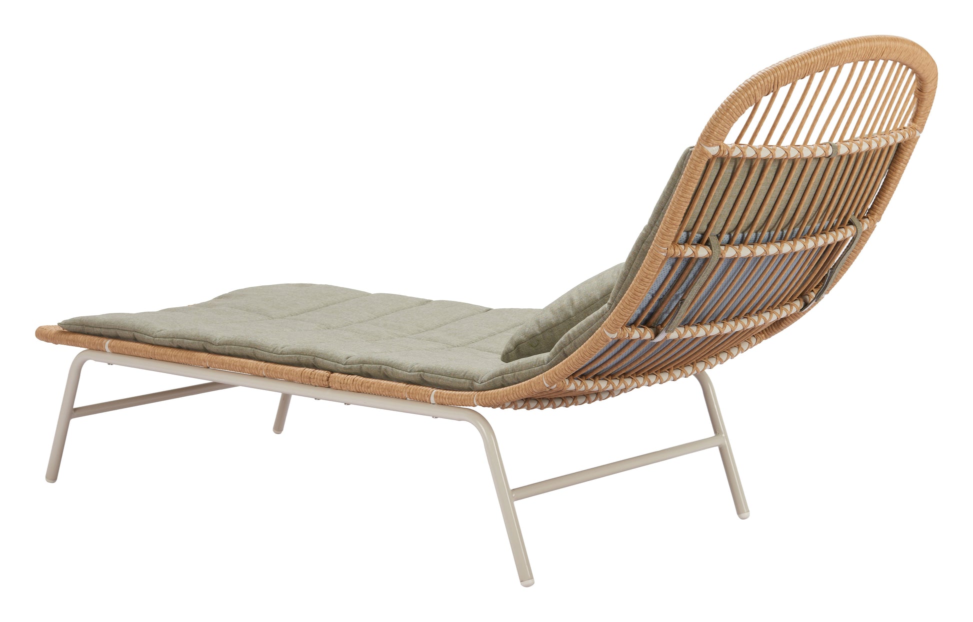 Skim Multicolor Outdoor Chaise Lounge - Ornate Home