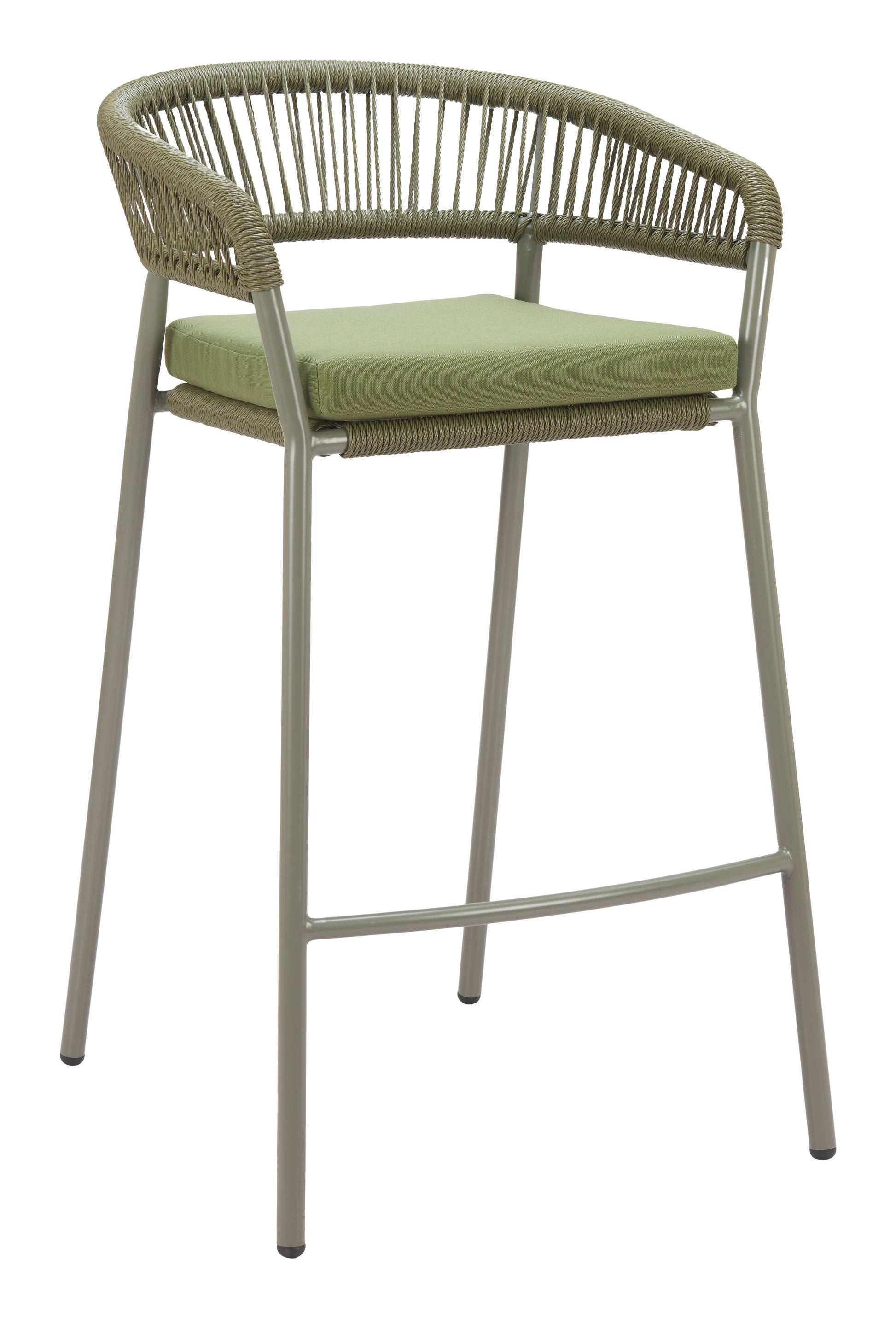 Skye Green Outdoor Barstool (Set of 2) - Ornate Home