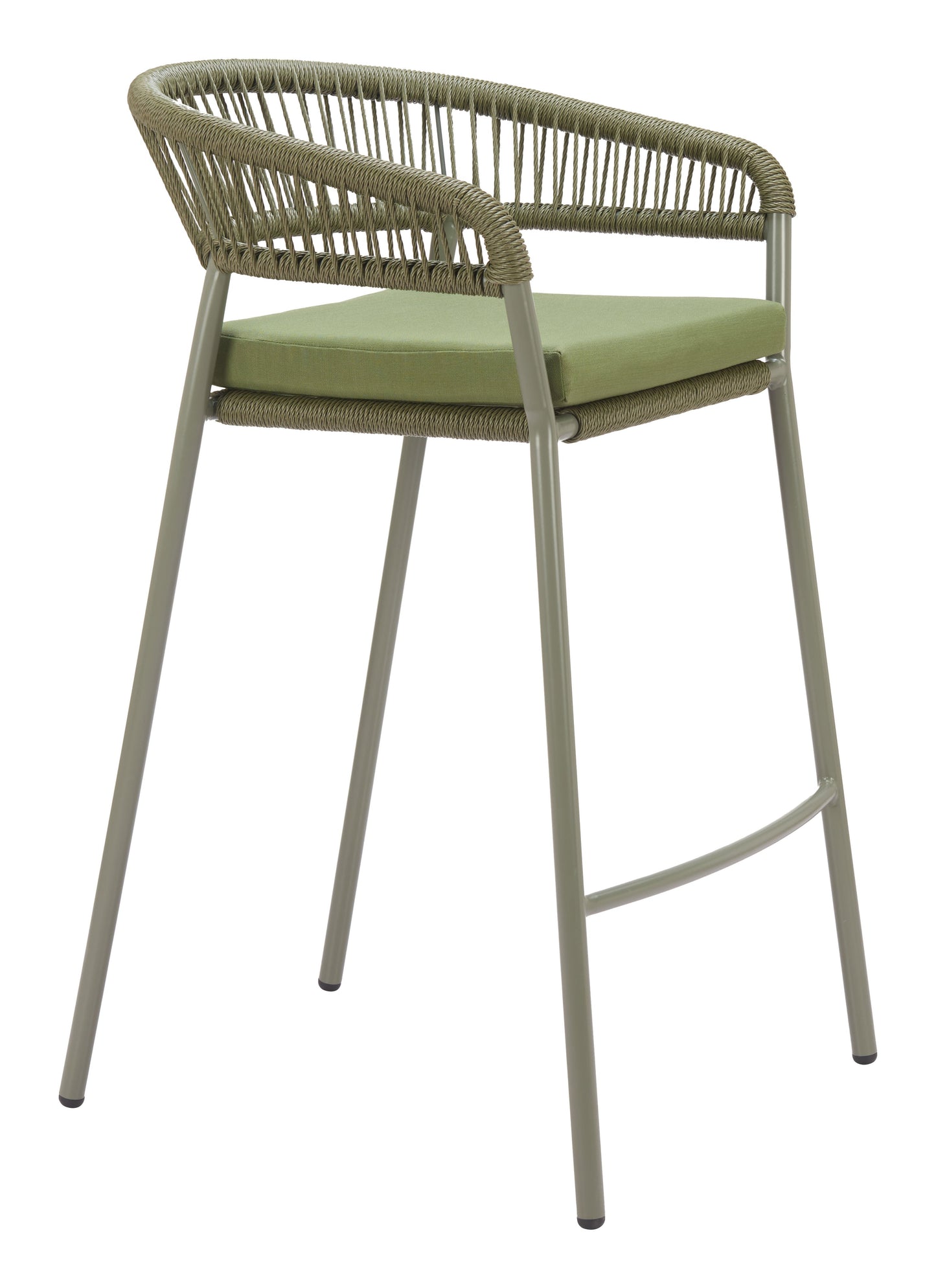 Skye Green Outdoor Barstool (Set of 2) - Ornate Home