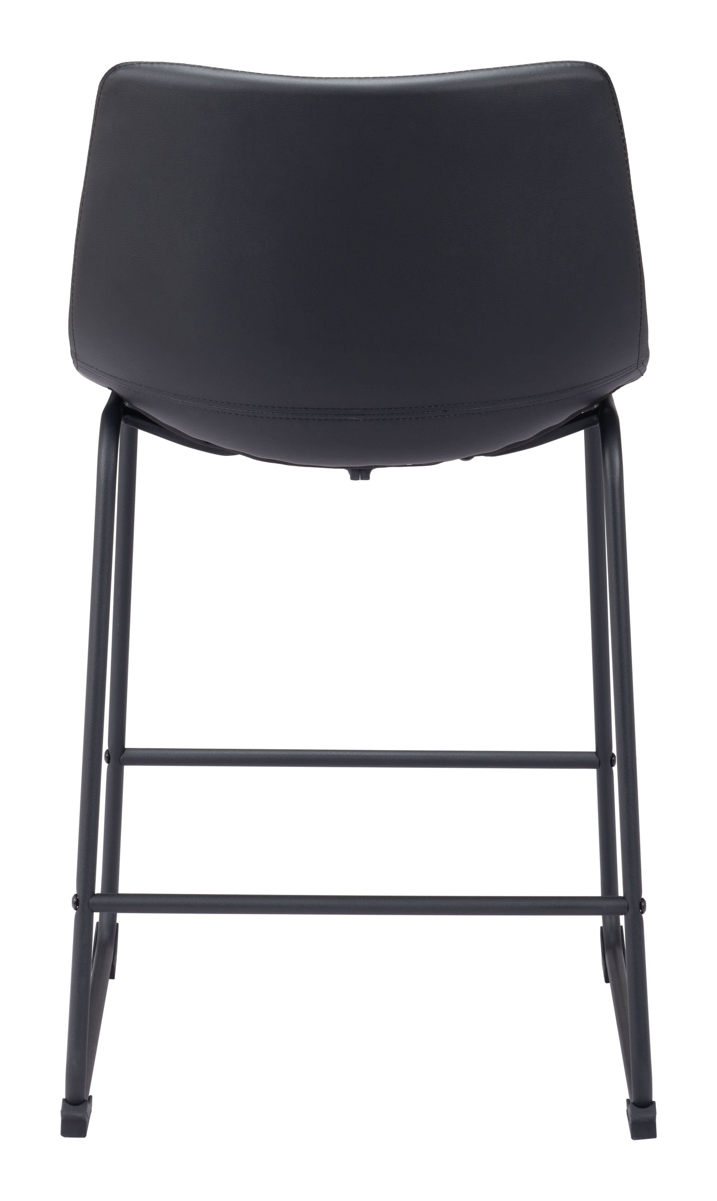 Smart Black Counter Stool (Set of 2) - Ornate Home