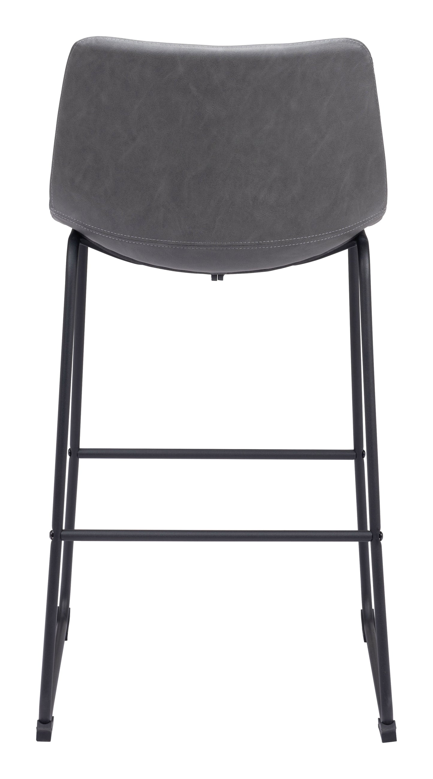 Smart Charcoal Barstool (Set of 2) - Ornate Home