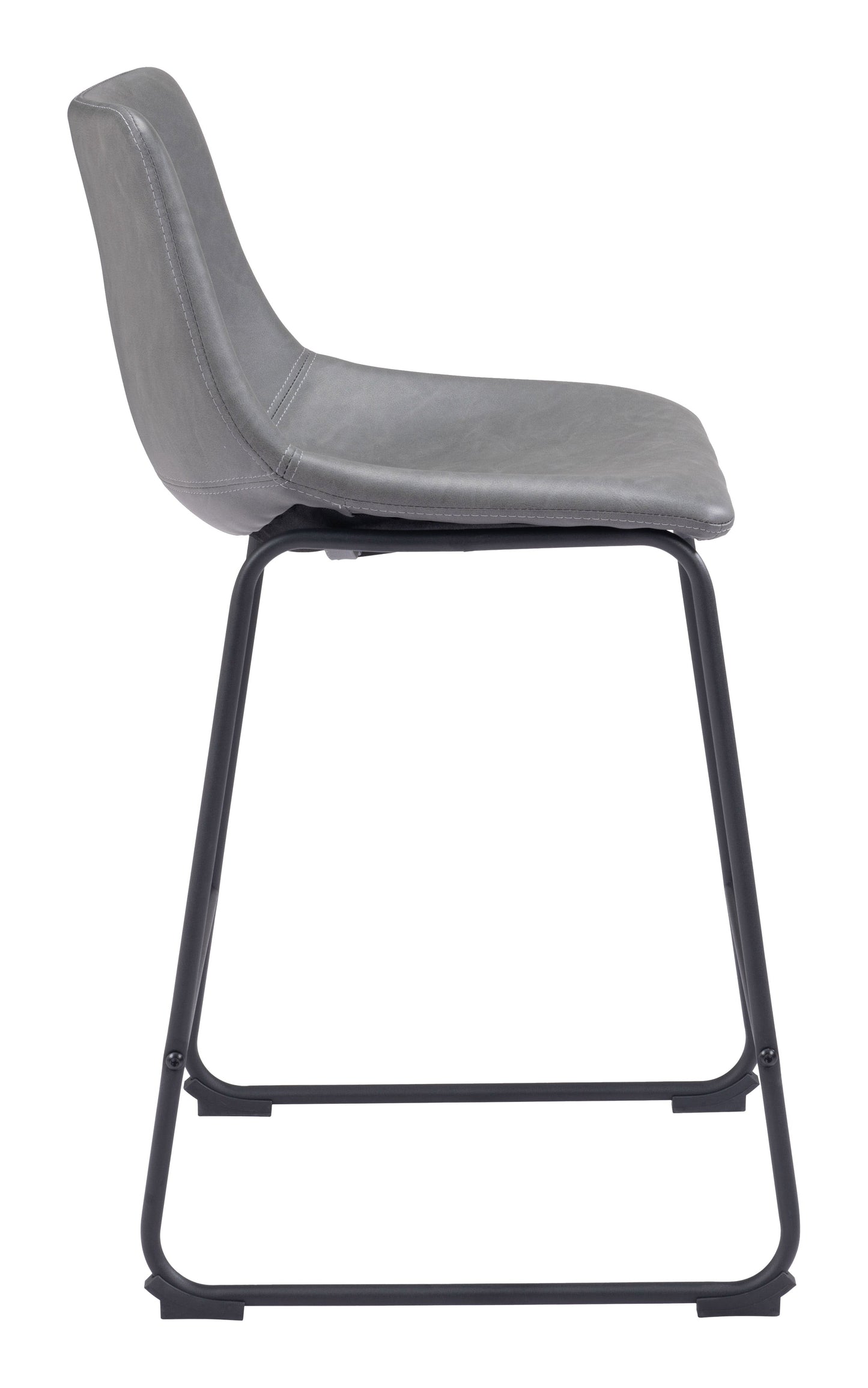 Smart Charcoal Counter Stool (Set of 2) - Ornate Home