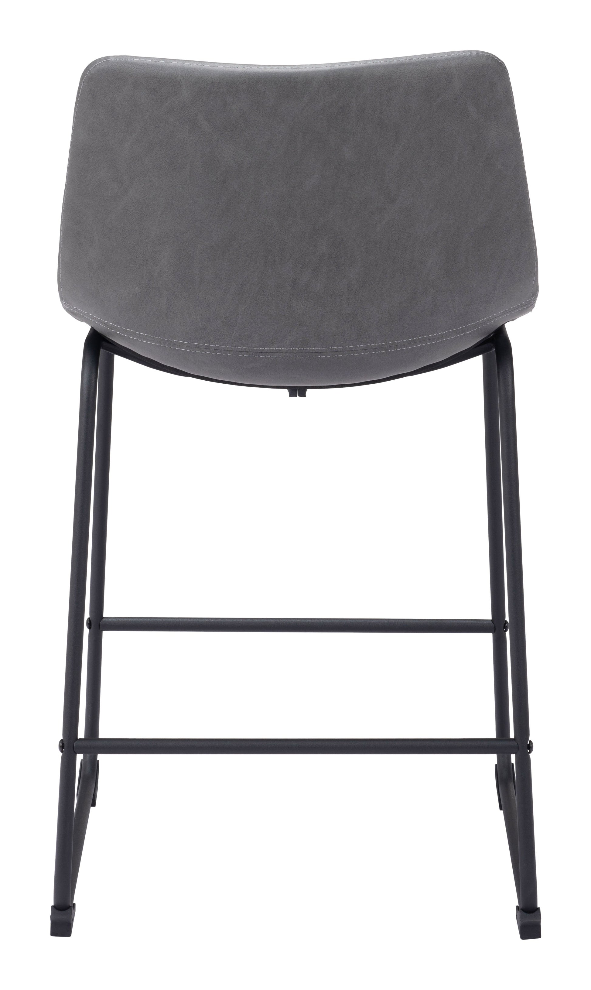 Smart Charcoal Counter Stool (Set of 2) - Ornate Home