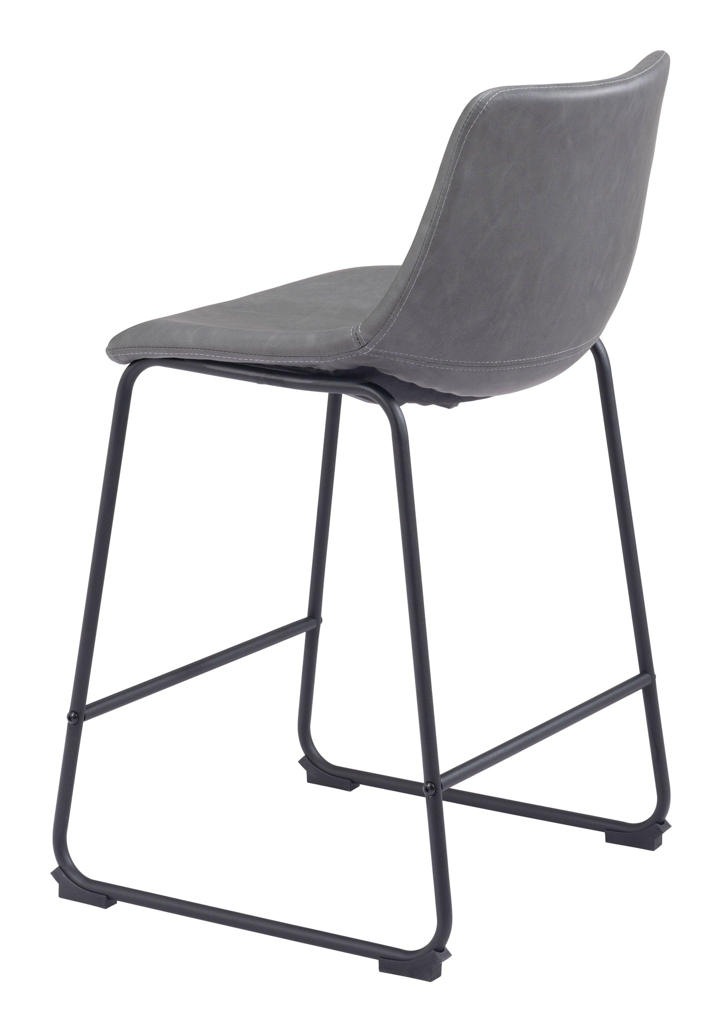 Smart Charcoal Counter Stool (Set of 2) - Ornate Home