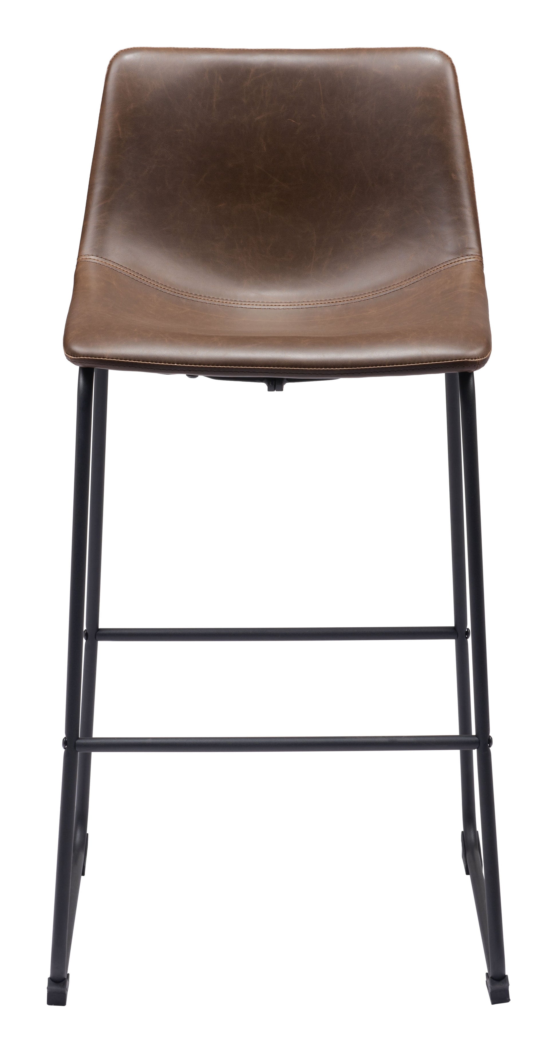 Smart Vintage Espresso Barstool (Set of 2) - Ornate Home