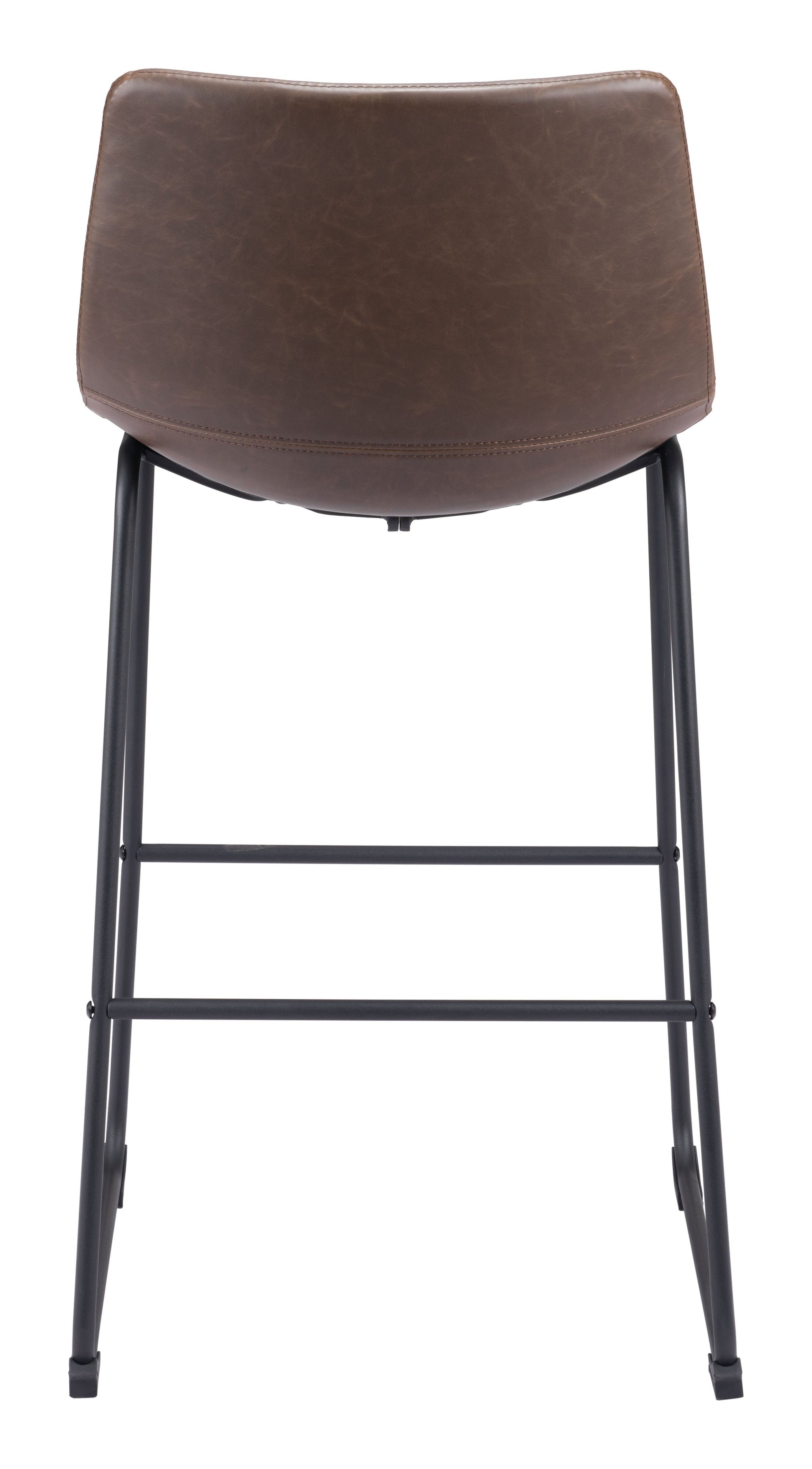 Smart Vintage Espresso Barstool (Set of 2) - Ornate Home
