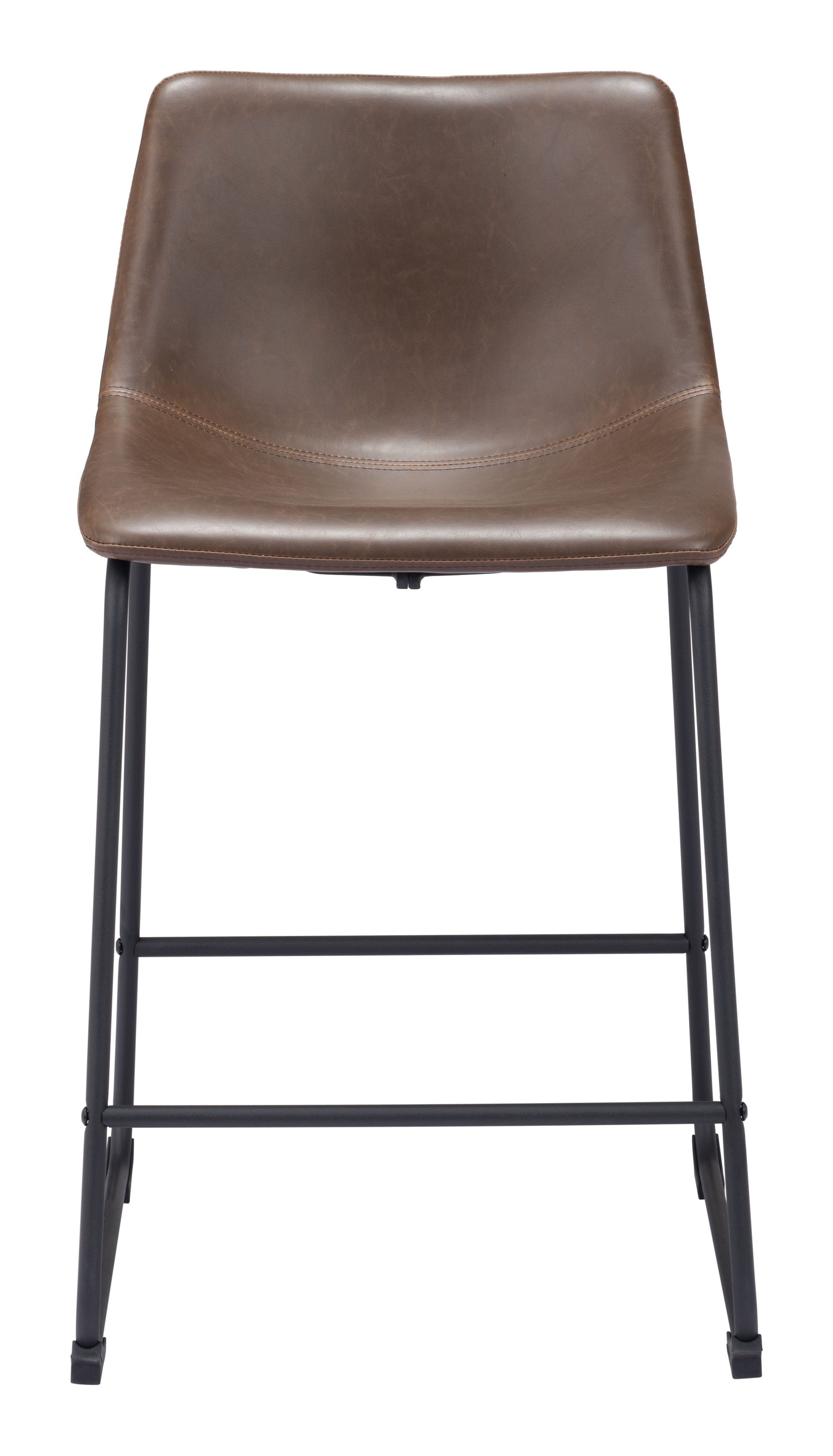 Smart Vintage Espresso Counter Stool (Set of 2) - Ornate Home