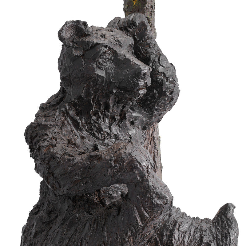 Smokey Pines Brown/Black Table Lamp - Ornate Home