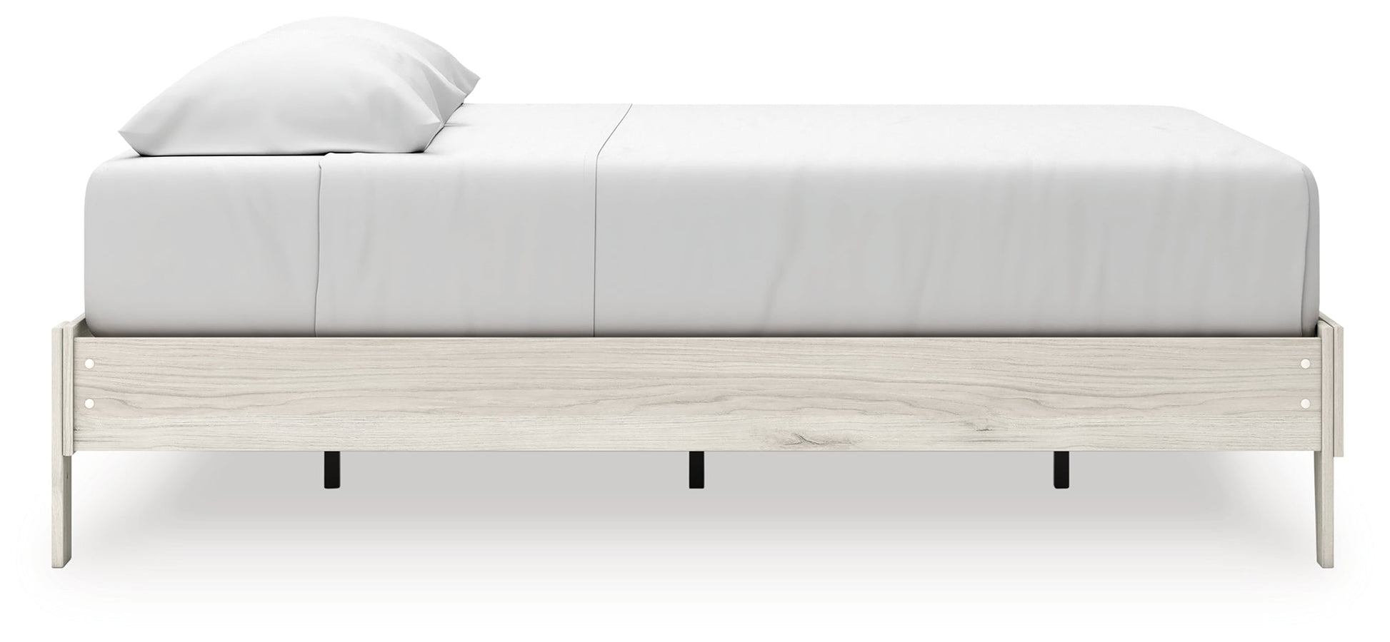 Socalle Light Natural King Platform Bed- Viva Furn