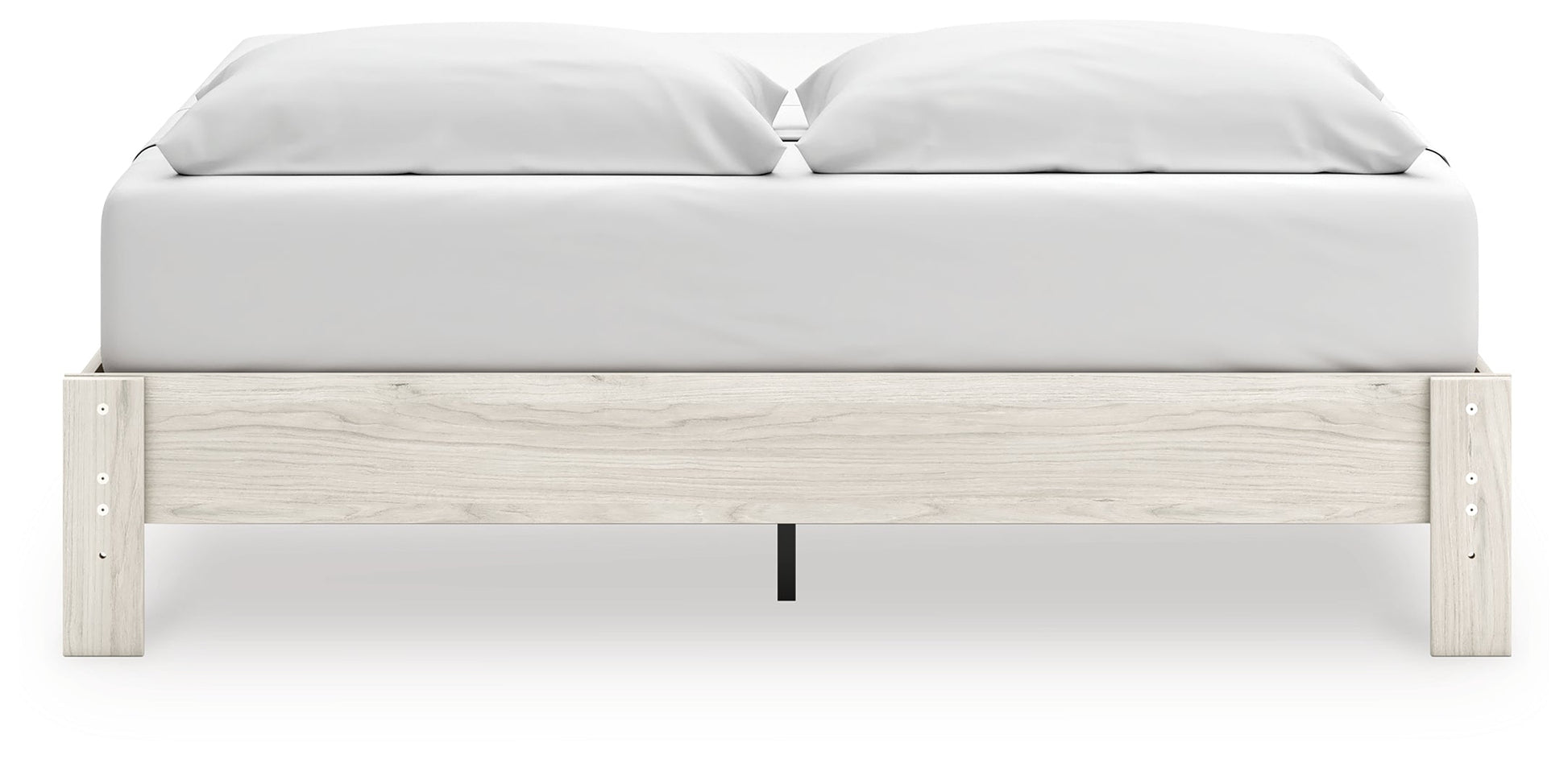 Socalle Light Natural King Platform Bed- Viva Furn