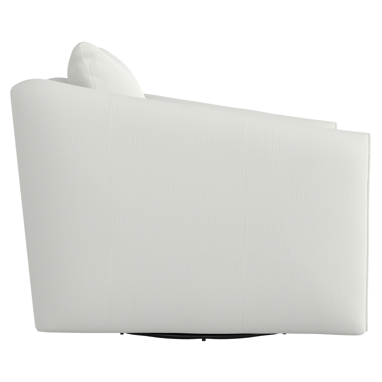 Solana White/Cream Outdoor Swivel Chair - Ornate Home