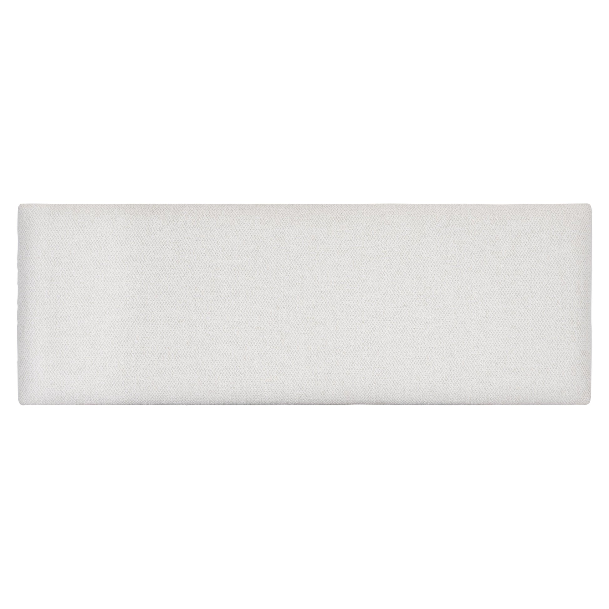 Solaria Shiny Nickel/White/Cream Bench - Ornate Home