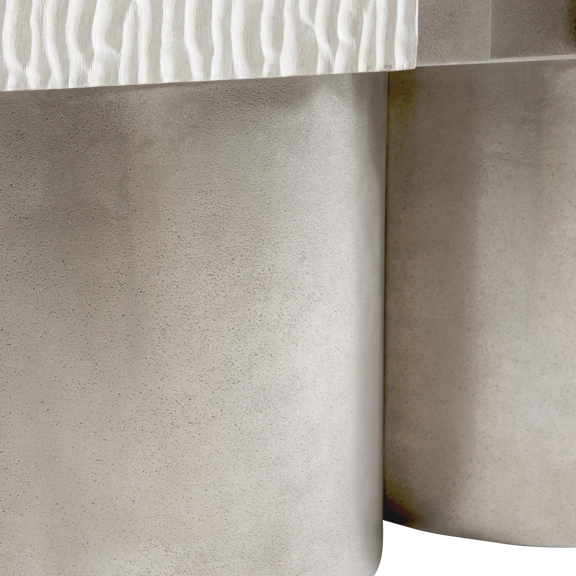 Solaria Weathered Bone Bar Cabinet - Ornate Home
