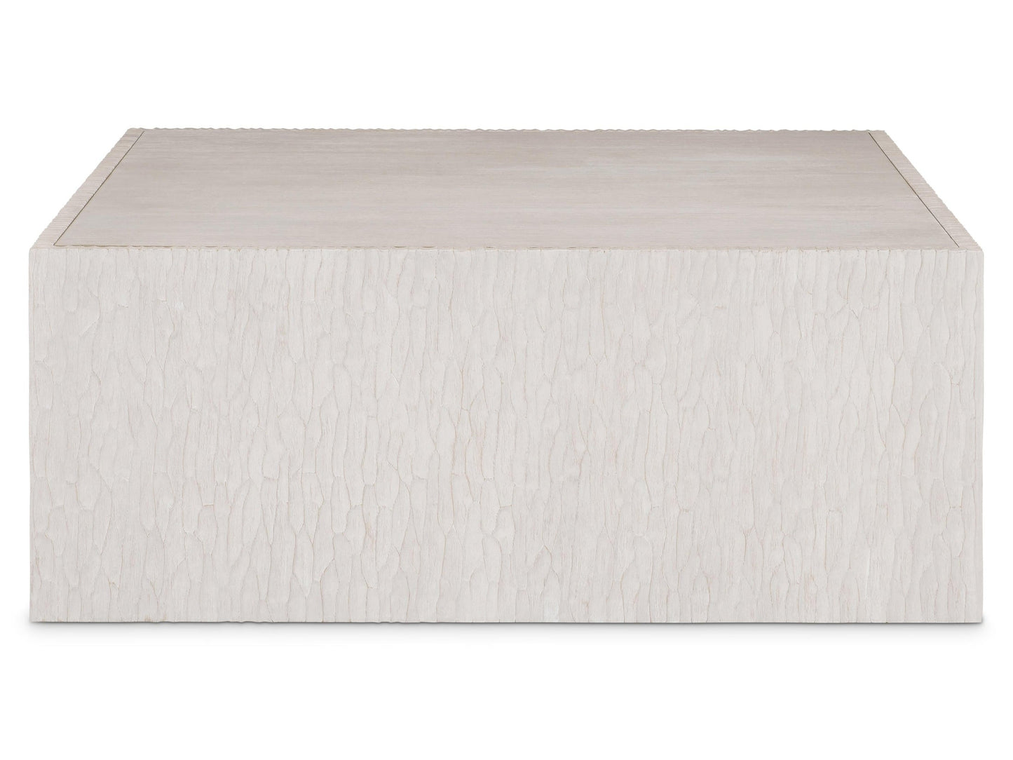 Solaria Weathered Bone Cocktail Table - Ornate Home
