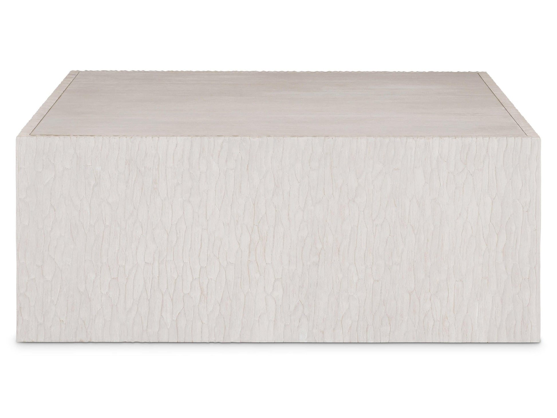 Solaria Weathered Bone Cocktail Table - Ornate Home