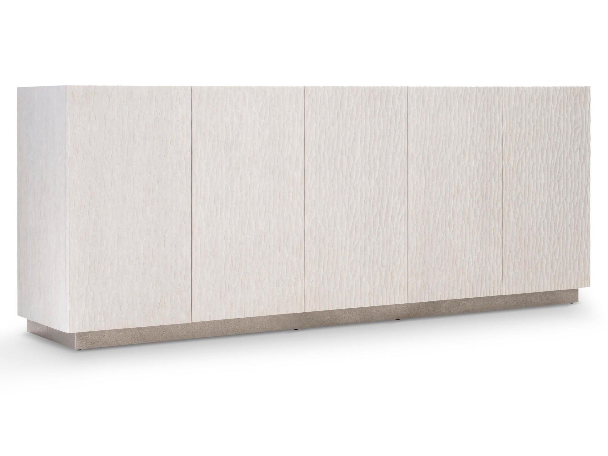 Solaria Weathered Bone Entertainment Credenza - Ornate Home