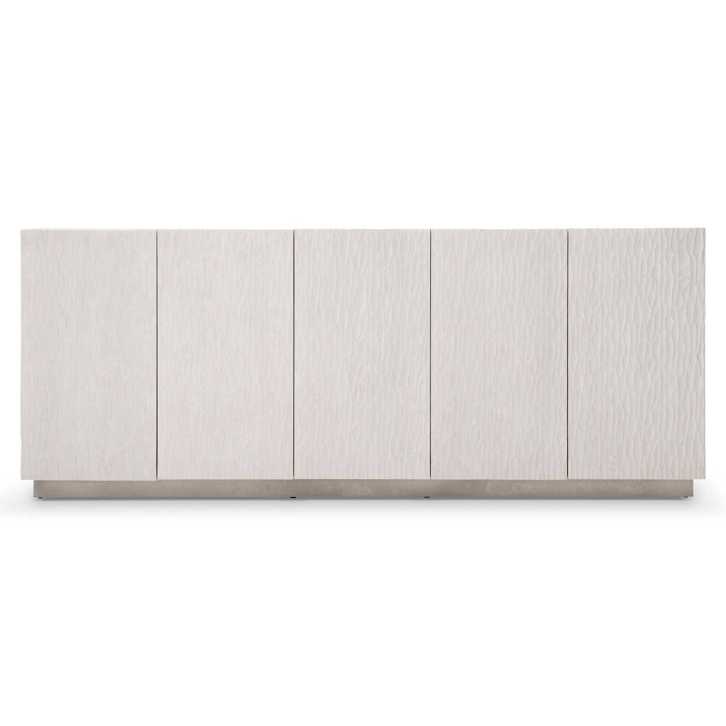 Solaria Weathered Bone Entertainment Credenza - Ornate Home