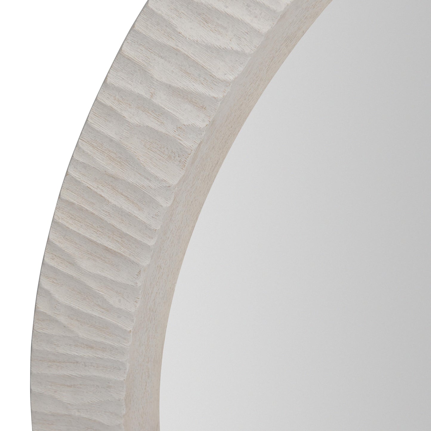 Solaria Weathered Bone Mirror - Ornate Home