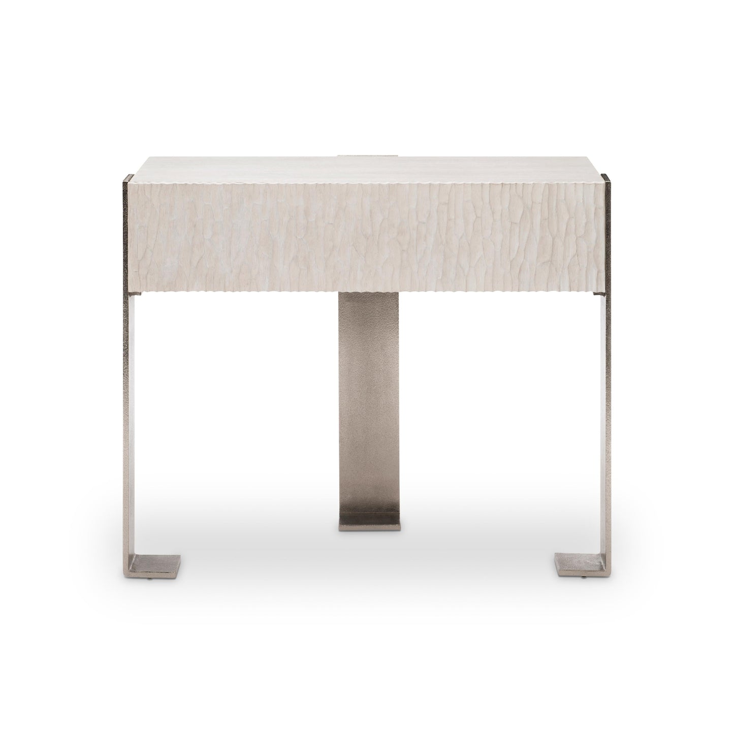 Solaria Weathered Bone Nightstand - Ornate Home