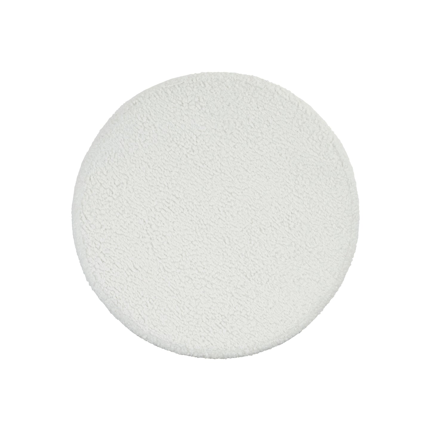 Solaria White/Cream/Weathered Bone Ottoman - Ornate Home