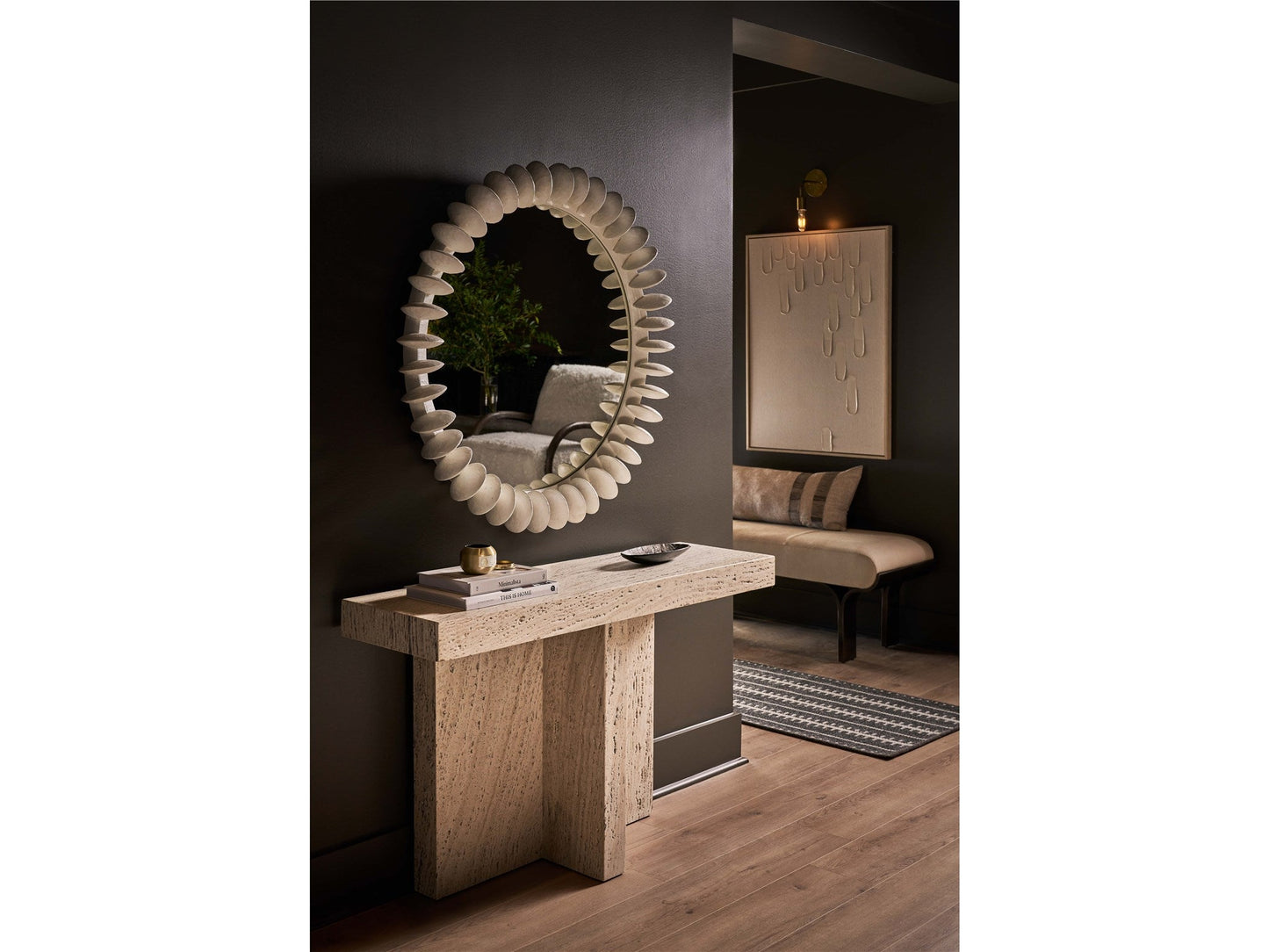 Solstice White Mirror - Ornate Home