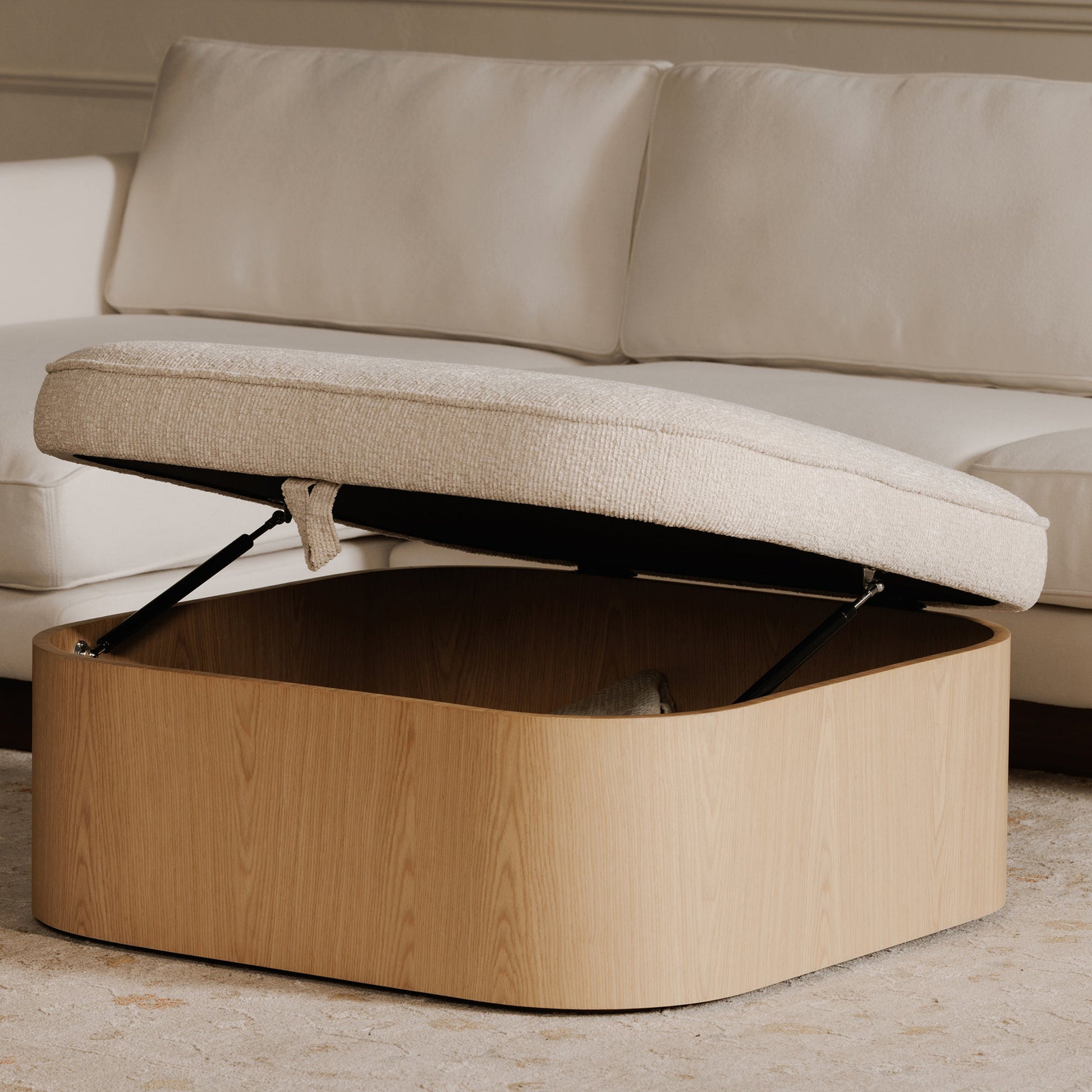 Sonny Ash Ottoman - Ornate Home