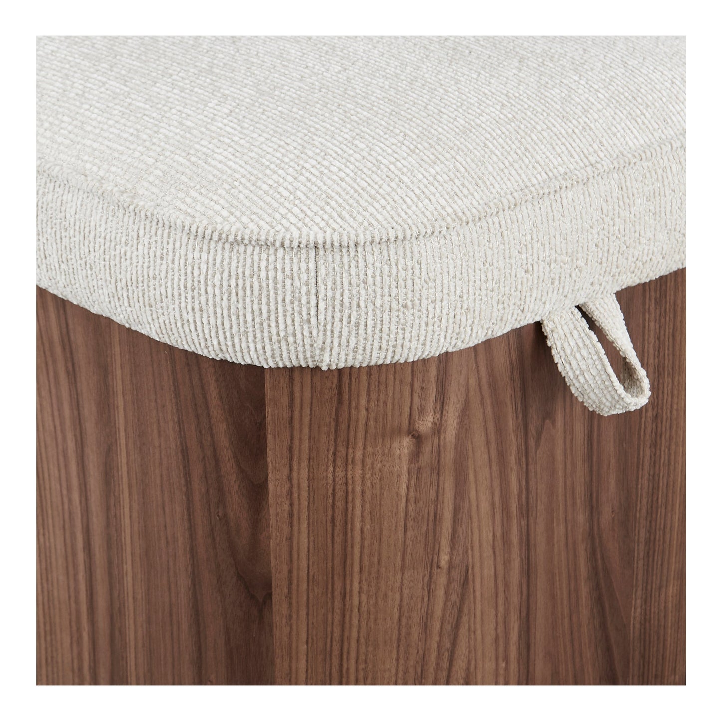 Sonny Walnut Stool - Ornate Home