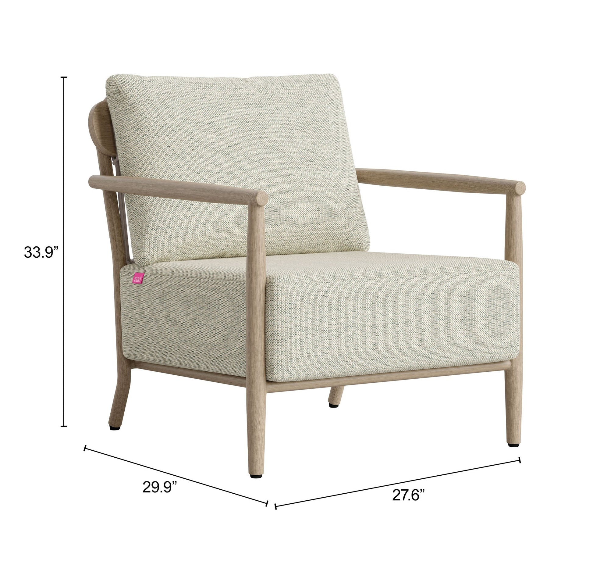 Sora Green Outdoor Armchair - Ornate Home