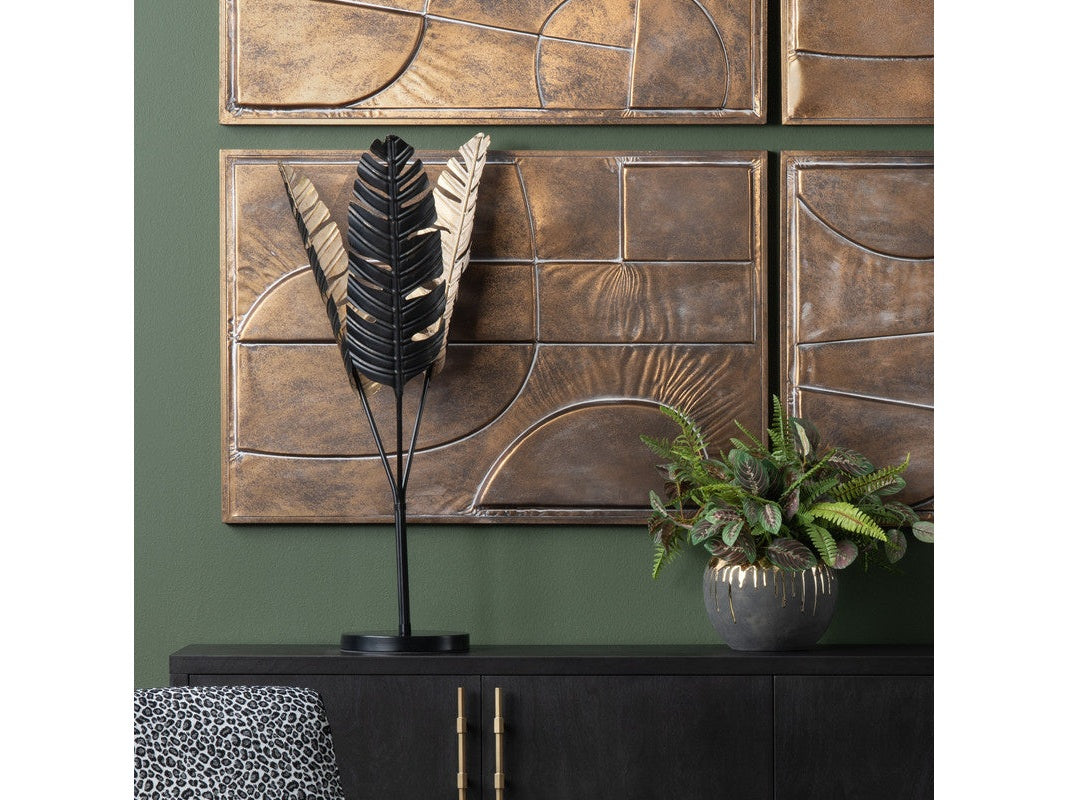 Soren Black/Gold Table Lamp - Ornate Home