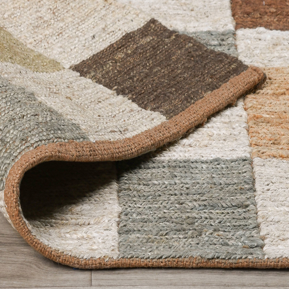 Soumak Multi Color Jute Area Rug 8'x10' - Ornate Home