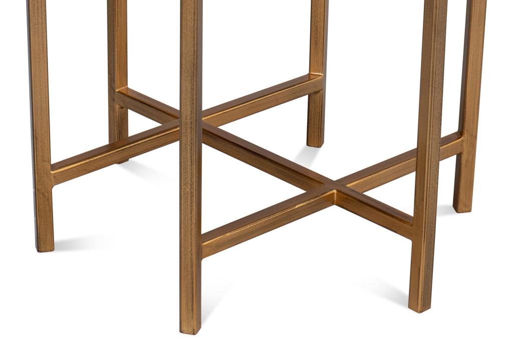 Spence Black Side Table - Ornate Home